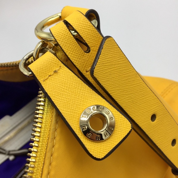 Henri Bendel Bag Yellow Gold Nylon Crossbody Bag - Picture 12 of 16